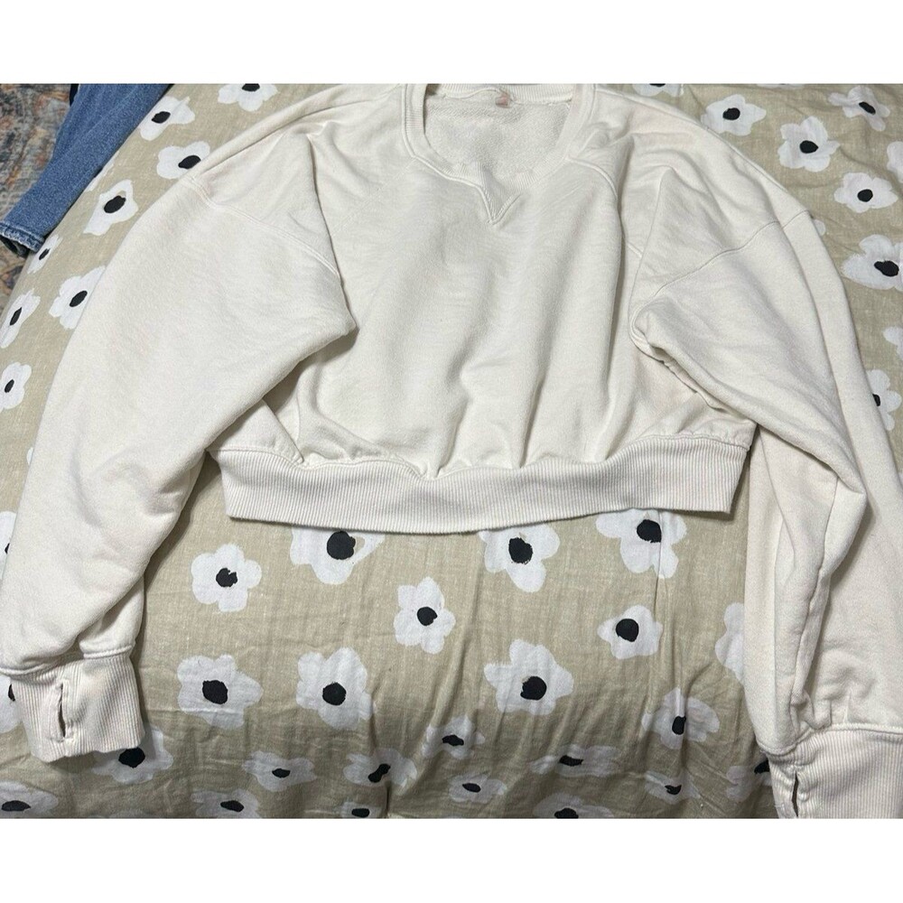 Free people movement cropped sweater